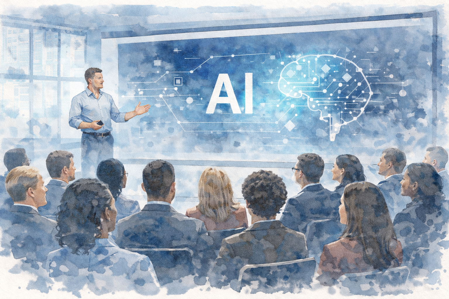 Team AI training session